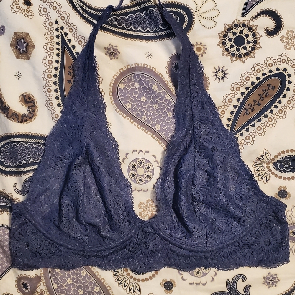 Aerie lace halter bra